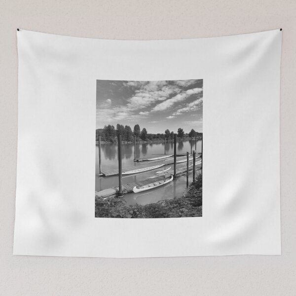Item preview, Boats on Fraser river in British Columbia  designed and sold by veraD58.