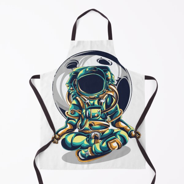 Item preview, Abstract Yoga Astronaut designed and sold by SpotWarehouse.