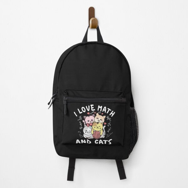 Item preview, I Love Math and Cats Mountain Heart Mathematics Lover Gifts Cute and Funny designed and sold by alenaz.