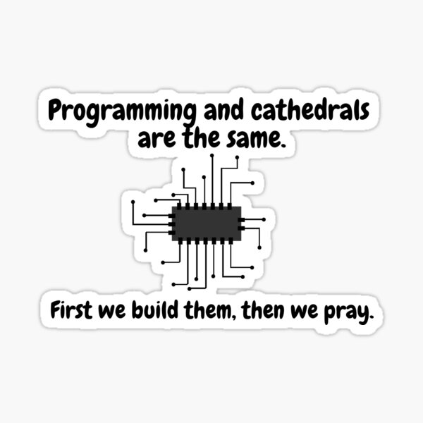 Item preview, Software and cathedrals are much the same designed and sold by razaldo.