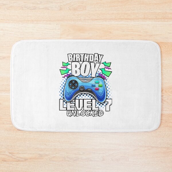 Item preview, Level 7 Unlocked Video Game 7th Birthday Gamer Boys designed and sold by MuratshiMana.