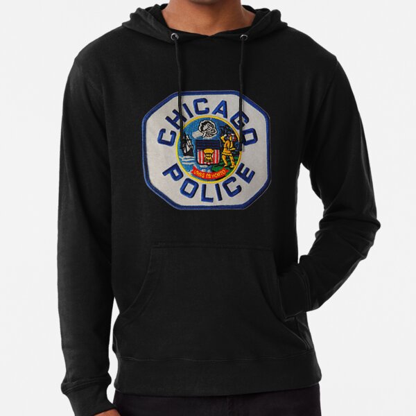 Chicago Cubs Shirt CPD Chicago Police Logo Flag Colors Shield Mens Small