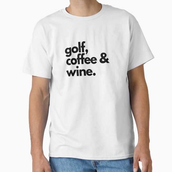 Artikel-Vorschau von Golfkaffee und Wein, designt und verkauft von notasimp.