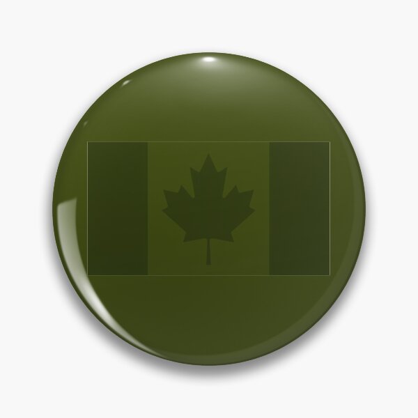 Item preview, Canada Flag Olive Drab designed and sold by Cestus.