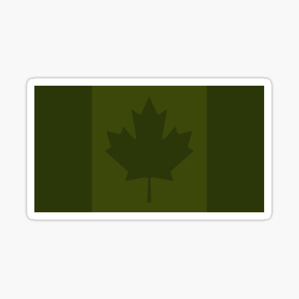 green maple leaf flag