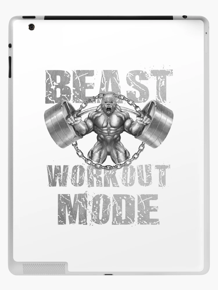 Gorilla Mode Workout Beast Lifting Weights Bodybuilding Silverback