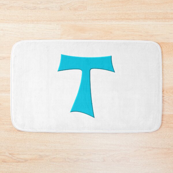 Item preview, Aqua Franciscan Tau Cross designed and sold by Artist4God.
