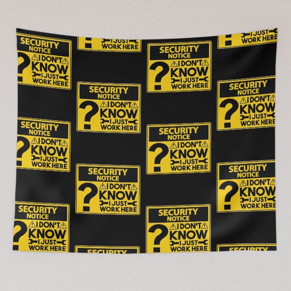 Item preview, I Don't Know I Just Work Here Funny Lazy Worker Employee designed and sold by GravitiTees.