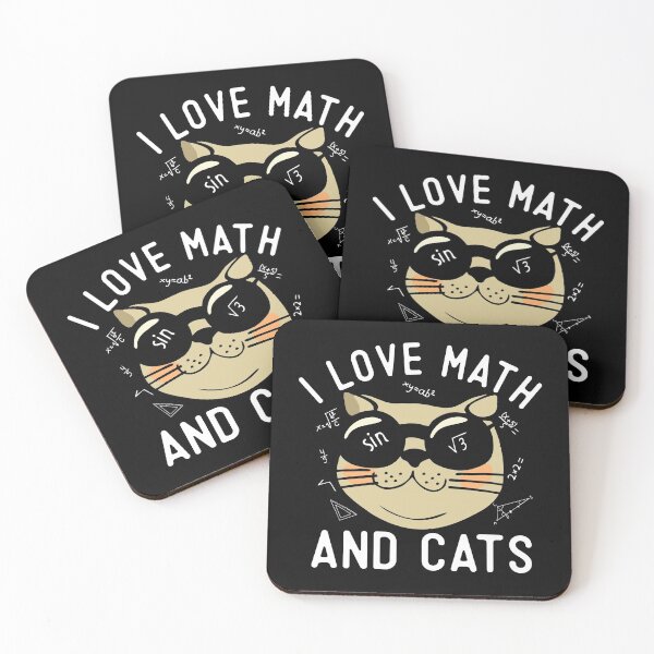 Item preview, Math Cats Cute Vintage Cat and Mathematics Lover Gift designed and sold by alenaz.