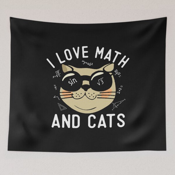 Item preview, Math Cats Cute Vintage Cat and Mathematics Lover Gift designed and sold by alenaz.