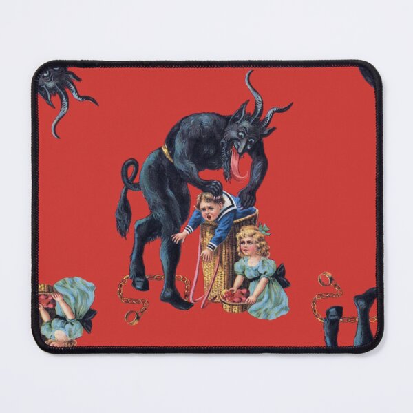 Item preview, ugly christmas krampus antique red designed and sold by Gossip Rag.