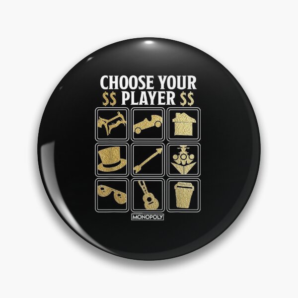 Item preview, Monopolyzz Choose Your Player Icons designed and sold by dreweoiponce.