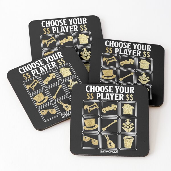 Item preview, Monopolyzz Choose Your Player Icons designed and sold by dreweoiponce.