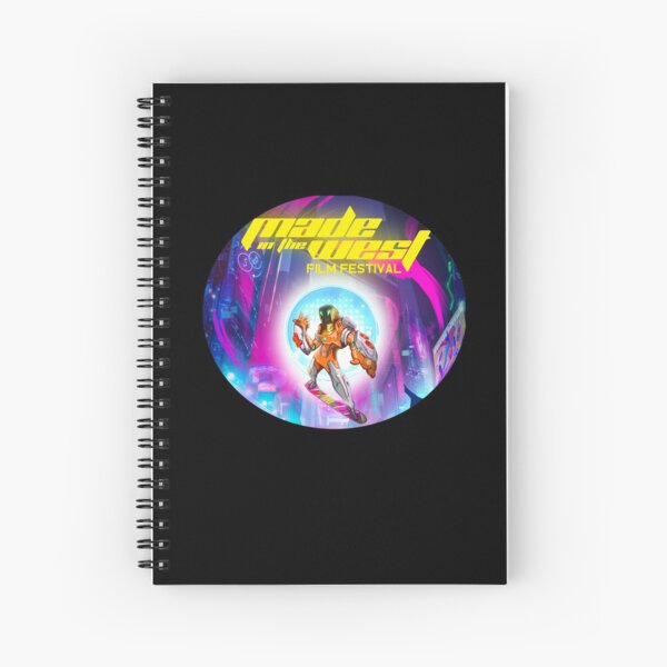 Made in the West 2021 Robot Spiral Notebook