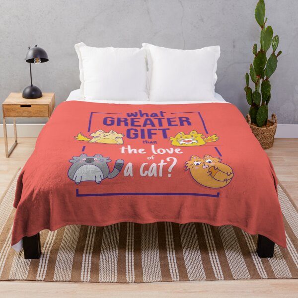Item preview, What Greater Gift Than The Love of a Cat designed and sold by PosterpartyCo.