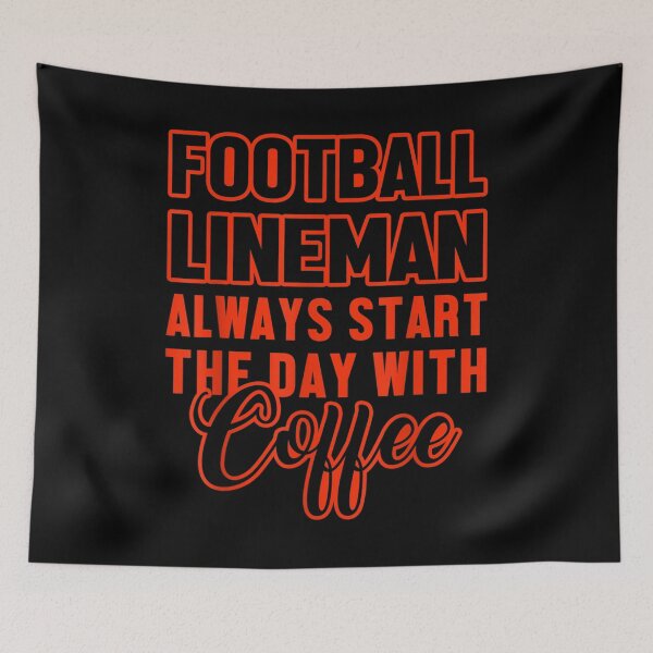 Item preview, Lineman Start Offensive Defensive Player designed and sold by angelata.