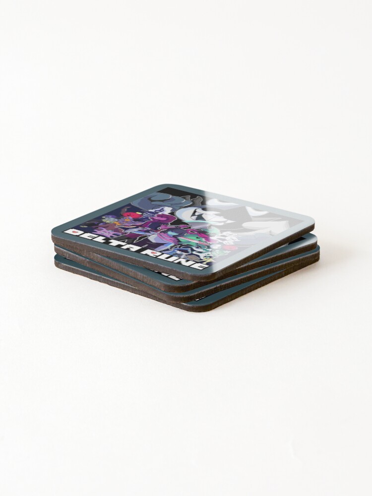 Thumbnail 4 of 5, Coasters (Set of 4), Design Delta Rune ART designed and sold by PlayfulMango.