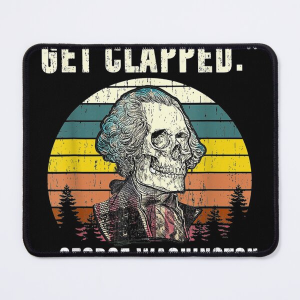 Item preview, Stay Strapped Or Get Clapped George Washington Vintage designed and sold by SemajshiMaah.