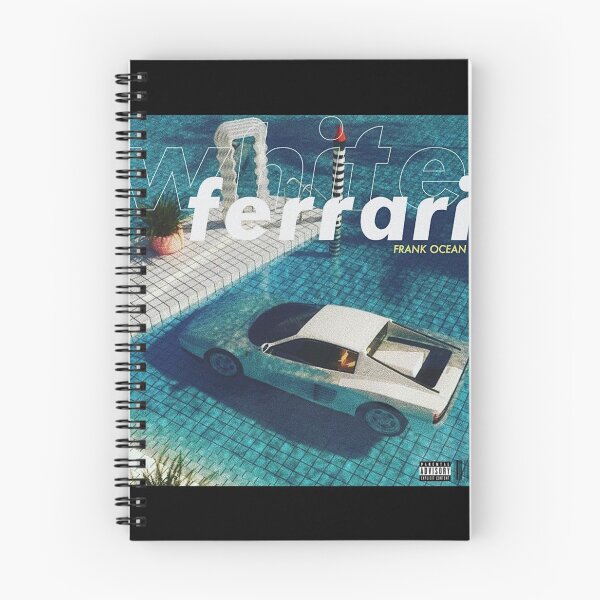 Item preview, Frank Ocean, White Ferrari designed and sold by Aydinmontgomery.