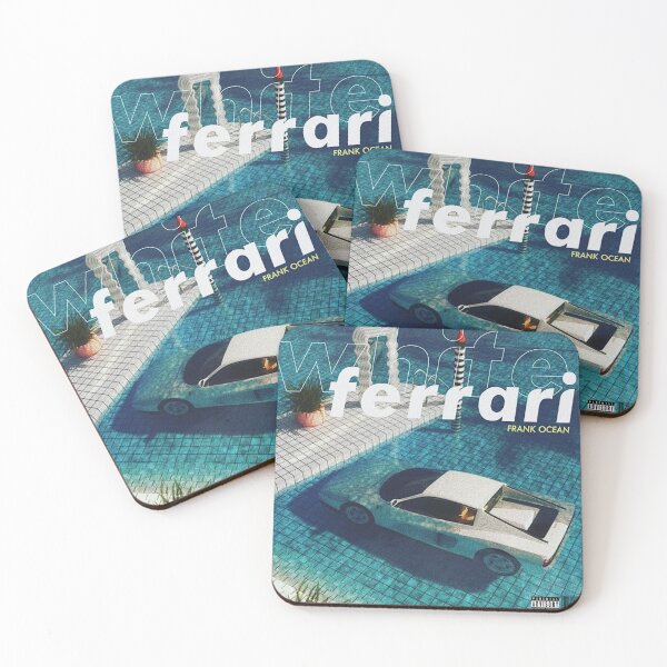 Item preview, Frank Ocean, White Ferrari designed and sold by Aydinmontgomery.