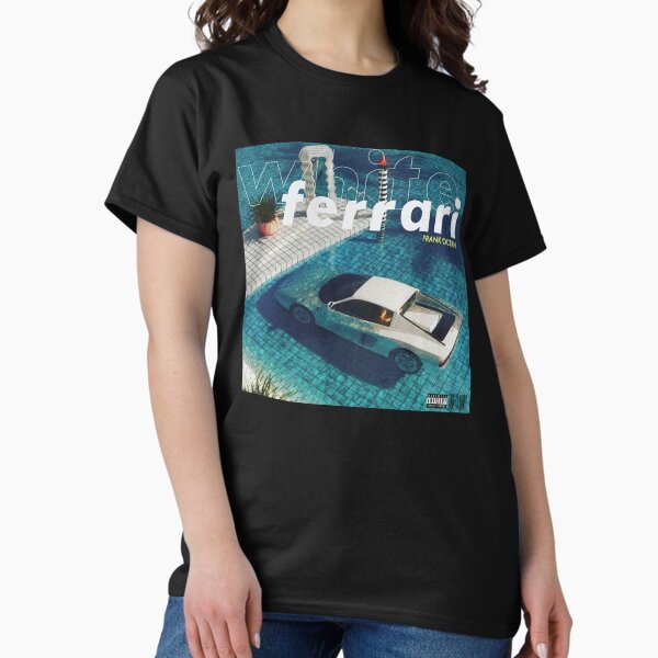 Item preview, Frank Ocean, White Ferrari designed and sold by Aydinmontgomery.
