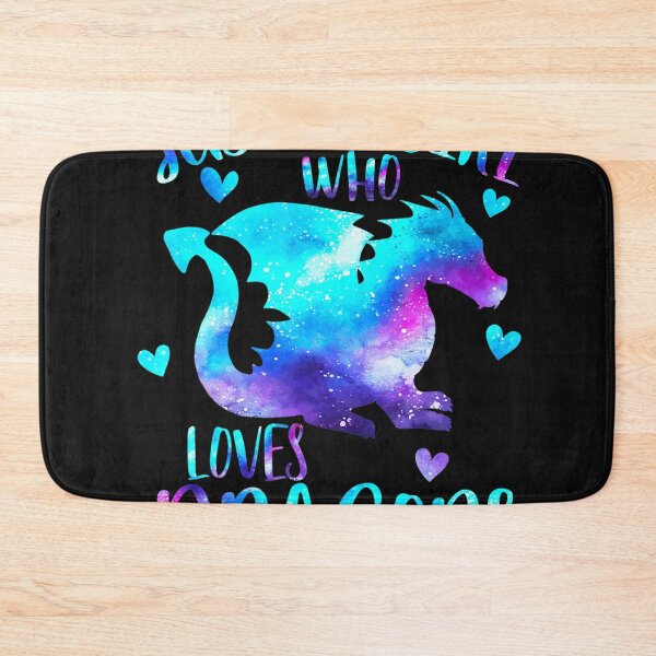 Item preview, Just A Girl Who Loves Dragons Galaxy Space Dragon Cute Girls  designed and sold by ElesaFox.