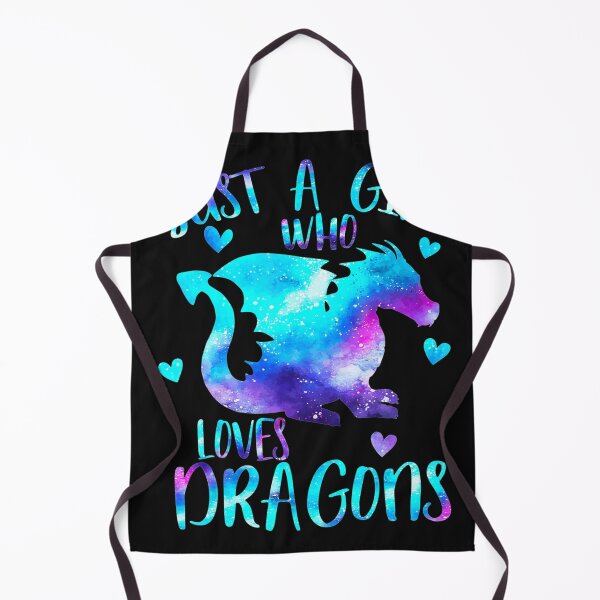 Item preview, Just A Girl Who Loves Dragons Galaxy Space Dragon Cute Girls  designed and sold by ElesaFox.