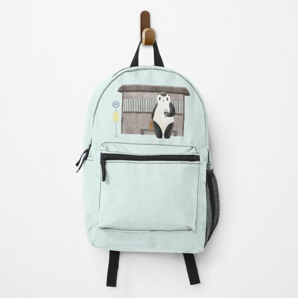 Item preview, Travelling Panda Coffee Animal Bus Stop designed and sold by Maika Coffee.