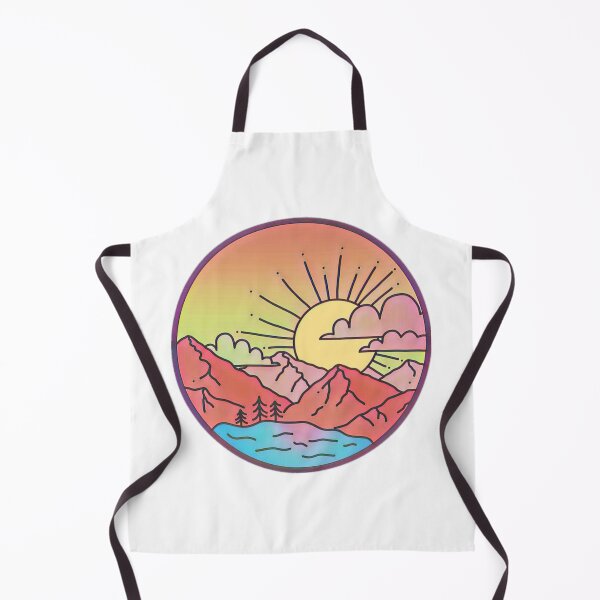 Item preview, NATURE VALLEY SUN CLOUDS MOUNTAINS LAKE designed and sold by Estroic.