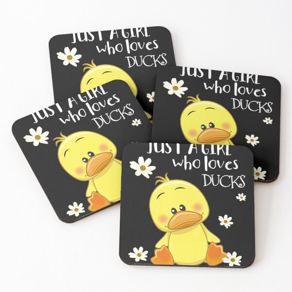 Item preview, Just A Girl Who Loves Ducks - Cute Duck Lover Owner Gift  designed and sold by ElesaFox.