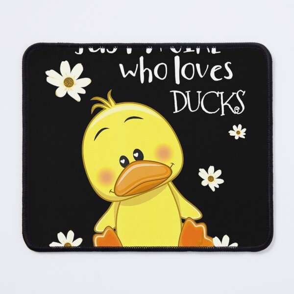 Item preview, Just A Girl Who Loves Ducks - Cute Duck Lover Owner Gift  designed and sold by ElesaFox.