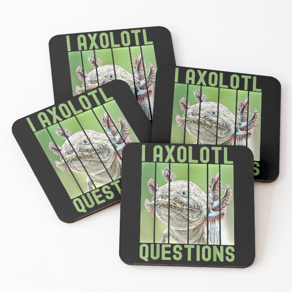 Item preview, I Axolotl Questions designed and sold by maudean.