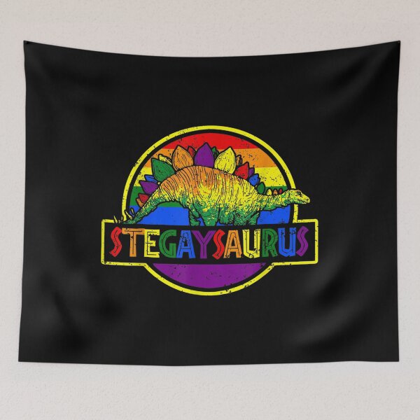 Item preview, Stegaysaurus Gay Dinosaur Lgbt Pride designed and sold by angelata.