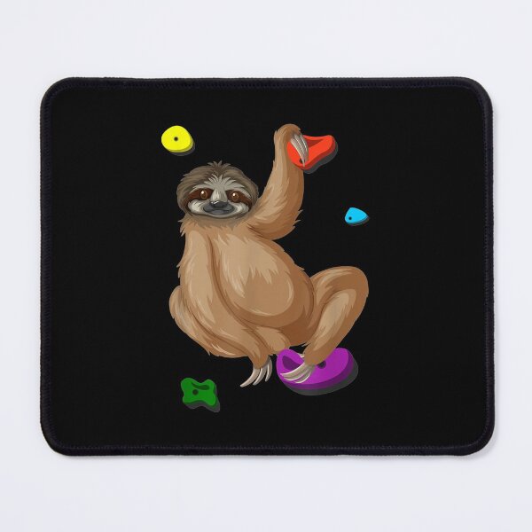 Item preview, Climbing Sloth Climber Lazy Bouldering designed and sold by maudean.