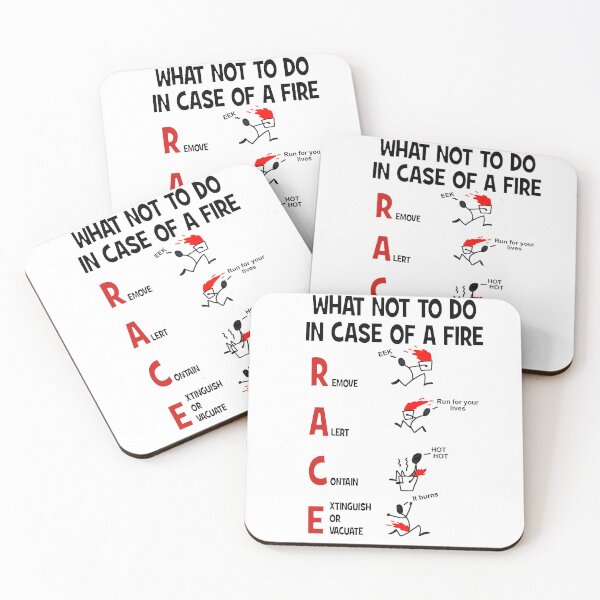 Item preview, What not to do in case of a fire designed and sold by beerman70.