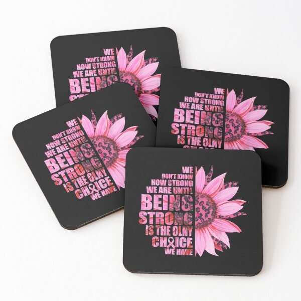 Item preview, We Don't Know How Strong We Are Breast Cancer designed and sold by maudean.
