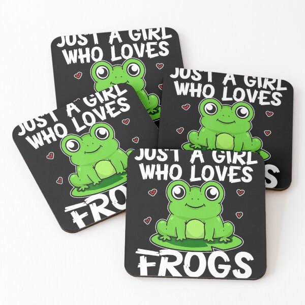 Item preview, Just A Girl Who Loves Frogs Cute Green Frog Costume  designed and sold by ElesaFox.