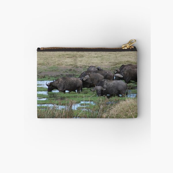 Aperçu de l'œuvre Water Buffalo In The Marsh créée et vendue par phil decocco.