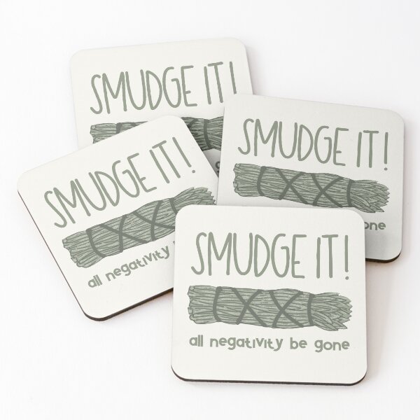 Item preview, Smudge It! All Negativity Be Gone! designed and sold by GrimButterfly.