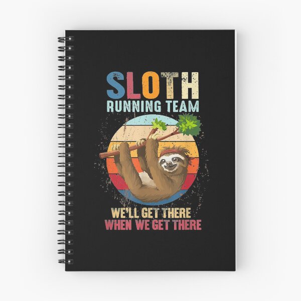 Item preview, Vintage Sloth Running Team Gift Sloth designed and sold by maudean.