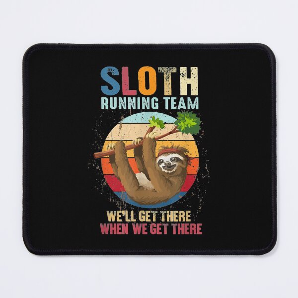 Item preview, Vintage Sloth Running Team Gift Sloth designed and sold by maudean.