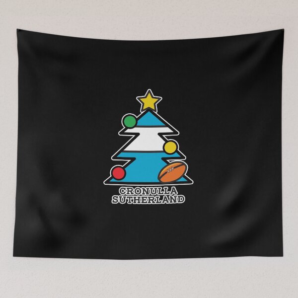 Item preview, “Merry Christmas Cronulla-Sutherland” Christmas gift idea, T Shirts, Leggings, Mask, Apron, Eco Bag, phone case designed and sold by Ink Inc.