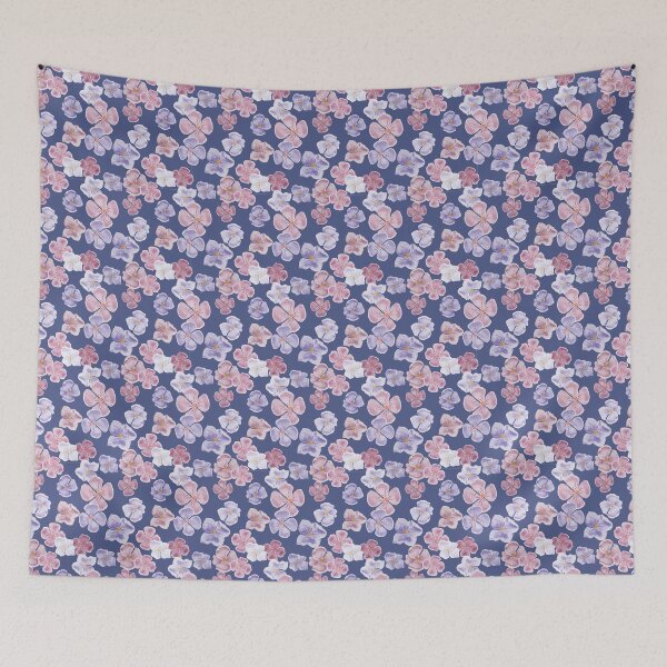 Item preview, Hydrangea florets pattern design designed and sold by Lolly's Lane Shoppe.