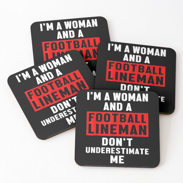 Item preview, Lineman Woman Offensive Defensive Player designed and sold by maudean.