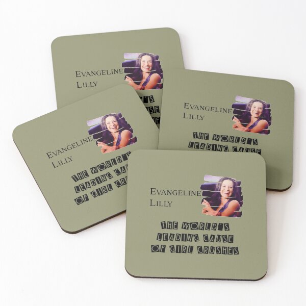 Item preview, Evangeline Lilly, the world is leading cause of girl crushes   designed and sold by MayaxRose.