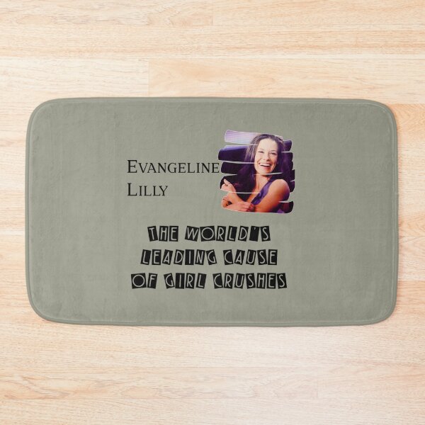 Item preview, Evangeline Lilly, the world is leading cause of girl crushes   designed and sold by MayaxRose.