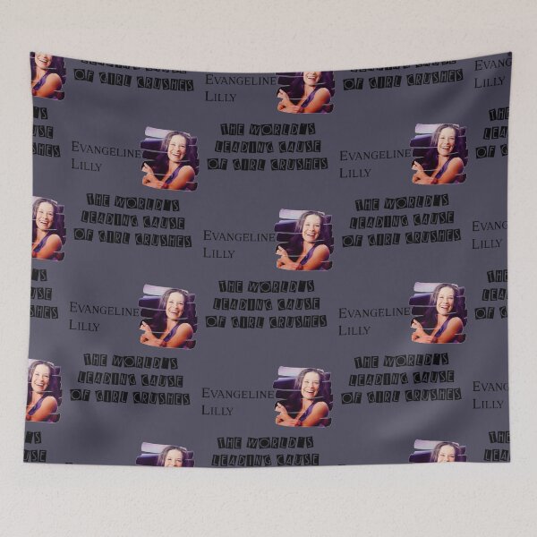 Item preview, Evangeline Lilly, the world is leading cause of girl crushes   designed and sold by MayaxRose.