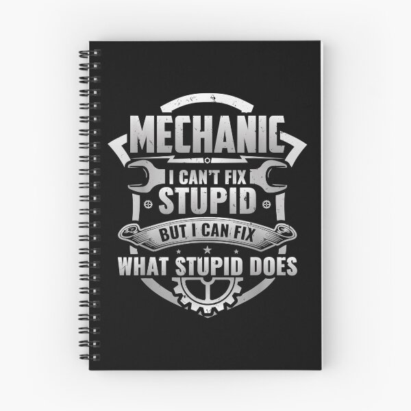 Item preview, Diesel Aircraft Car Mechanic I Can't Fix Stupid designed and sold by maudean.