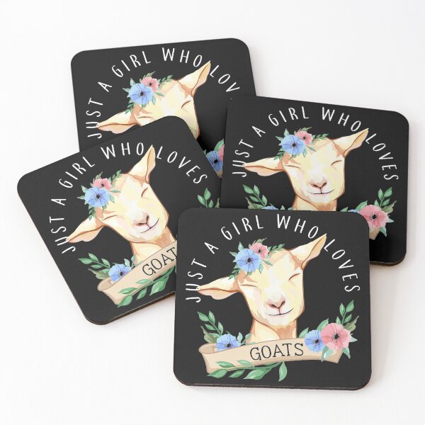 Item preview, Just A Girl Who Loves Goats Farmer Women Goat  designed and sold by ElesaFox.