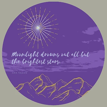 Artwork thumbnail, olkien Quote Round   J.R.R. T by MayaxRose